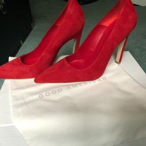 NEW Good American Icon Pump 110 | 8 Extended Width